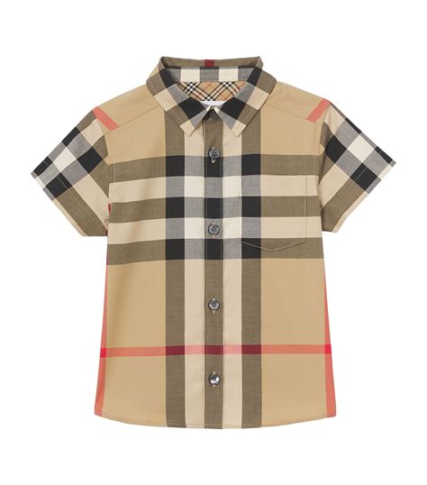 boy burberry shirt|baby boy burberry outfit.